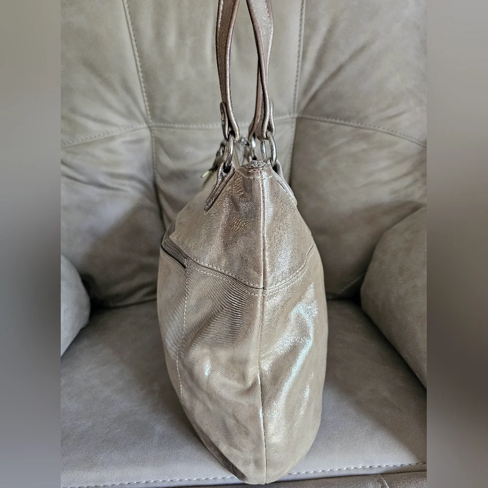 Coach little metallic